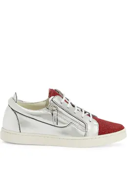 Кроссовки Nicki Giuseppe Zanotti, серебяный 28757380 | серебристый