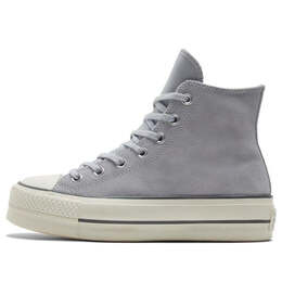 Кроссовки chuck taylor all star lift platform high 'gravel' Converse, серый a03251c | gray