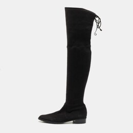 Stuart Weitzman: Чёрные сапоги  Lowland