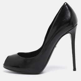 Dolce & Gabbana: Чёрные босоножки 