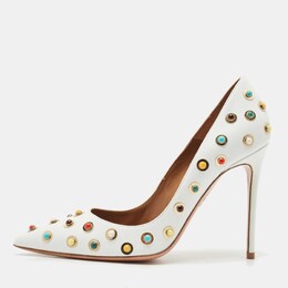 Aquazzura: Белые туфли 