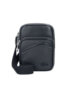 Кожаная сумка через плечо Angy 14 см Lacoste, цвет Noir 3617071515981 | noir