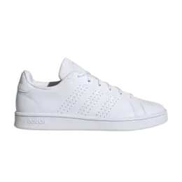 Кроссовки Adidas Wmns Advantage Base 'White Glow Pink', белый ee7510 | cloud white/glow pink/core black