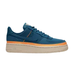 Кроссовки Nike Wmns Air Force 1 Low SE 'Blue Force', синий aa0287 402 | blue force/amber rise