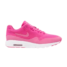 Кроссовки Nike Wmns Air Max 1 Ultra Moire 'Fireberry', розовый 704995 601 | fireberry/fireberry/white/fireberry