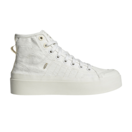 Кроссовки Adidas Wmns Nizza Bonega Mid 'Embroidered Floral', белый gz4299 | crystal white/wonder white/off white