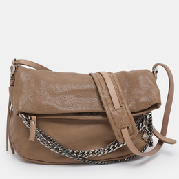 Jimmy Choo: Бежевая сумка  Biker