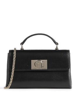 Мини-сумка на плечо 1927 из зерненой кожи Furla, черный we00423-are000-o6000 | schwarz