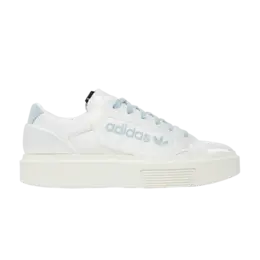 Кроссовки Adidas Wmns Sleek Super 'Cloud White Silver'', белый eg6770 | cloud white/off white/copper metallic