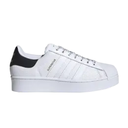 Кроссовки Adidas Wmns Superstar Bold 'White Black', белый fv3443 | cloud white/core black/gold metallic