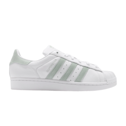 Кроссовки Adidas Wmns Superstar 'White Vapour Green', белый ee7401 | cloud white/vapour green/core black