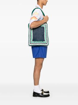 Сумка-тоут Casablanca Crochet, синий aps25bag120 | синий