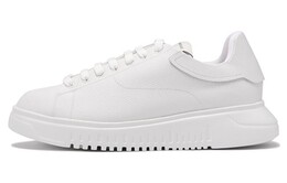 Кроссовки Emporio Armani Leather Low-top Sneakers, белый x4x264-xf532-00001 | white
