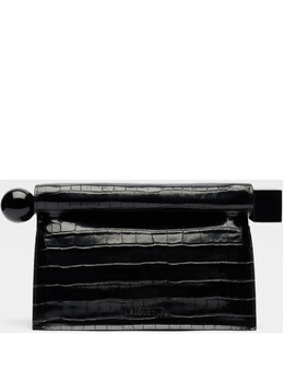 Клатч Jacquemus La Pochette Rond Carré, черный 233ba3564301 | черный