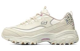 Женские кроссовки Skechers D'LITES 'Beige Pink', белые+подарок 150236-ntpk | white+giveaway