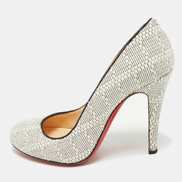 Christian Louboutin: Белые туфли 