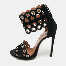 Alaia: Чёрные сандалии 