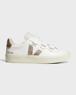 Двухцветные кроссовки Recife Triple Grip Veja, белый/золотой prod248720289 | white/gold