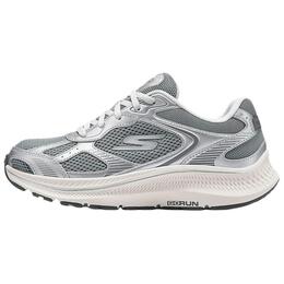 Skechers Женские кроссовки GO Series Shock Absorbers Low Top, женские, серебристо-зеленые 128633-gysl | silver green