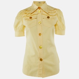 Miu Miu: Жёлтая рубашка 