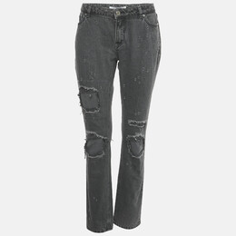 Givenchy: Рваные джинсы 