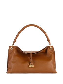 Сумка-тоут Elisabetta Franchi Boulevard среднего размера, коричневый bs23n55ec | коричневый