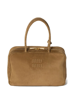 Miu Miu сумка-тоут Beau, зеленый 5bb117vmon2css | зеленый