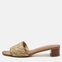 CH Carolina Herrera: Коричневые сандалии 