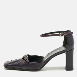 Prada: Фиолетовые туфли 