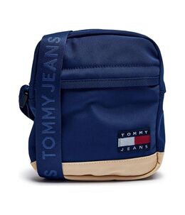 Сумка мужская Tommy Jeans через плечо повседневная текстильная, синий tm252m000004f8600os | blu marino