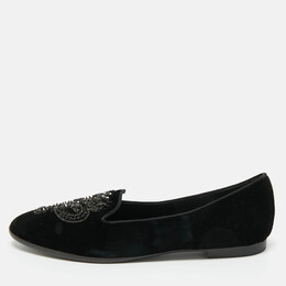 René Caovilla: Чёрные мокасины 