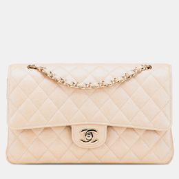 Chanel: Бежевая сумка 