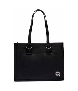 Сумка-шоппер женская Karl Lagerfeld текстильная, черный kl251w00004508700os | nero