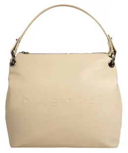 Сумка Bugatti с ручкой "DAPHNE", натуральная кожа, бежевый 3386470999 | beige