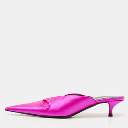 Balenciaga: Розовые сабо  Knife