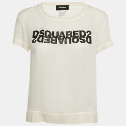 Dsquared2: Белая футболка 