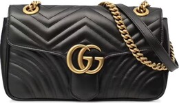 Сумка Gucci GG Marmont Small Matelassé Shoulder Bag Black, черный 4505463 | black