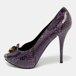 Dolce & Gabbana: Фиолетовые босоножки 