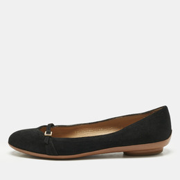 Salvatore Ferragamo: Чёрные балетки 