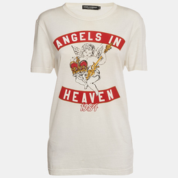 Dolce & Gabbana: Белая футболка  T