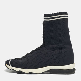 Fendi: Чёрные кроссовки 