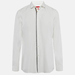 Hugo Boss: Белая рубашка 