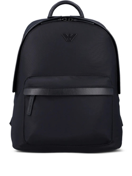 Рюкзак с логотипом Emporio Armani, черный em001804af13454uc001 | черный