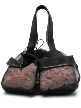 Сумка-тоут Simone Rocha из сетки, черный bag186f0805mesh | черный