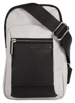 Сумка через плечо Bugatti "SERA", натуральная кожа, серый 3751223299-0 | hellgrau