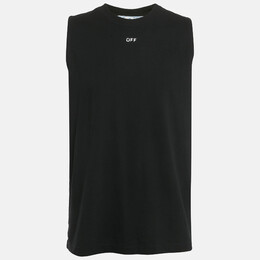 Off-White: Чёрная футболка 