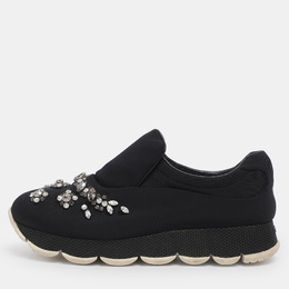 Prada: Синие мокасины 