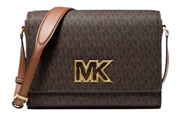 Michael Kors Женская Сумка Через Плечо Mimi Michael Kors, Brown 35t2g8im2b-brown | brown