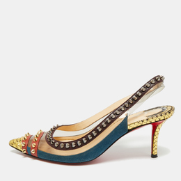 Christian Louboutin: Многоцветные туфли 