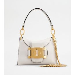 Сумка через плечо Kate из кожи, мини Tod's, белый 7919432564796 | white